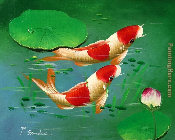 Underwater World 48 painting - Animal Underwater World 48 art painting